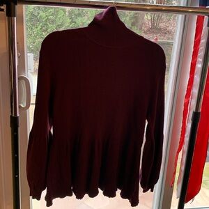 ELLE Purple Poet Sweater XXL